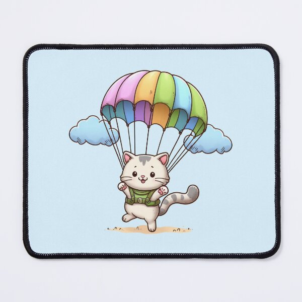 Item preview, Cat Parachute designed and sold by ka7al.