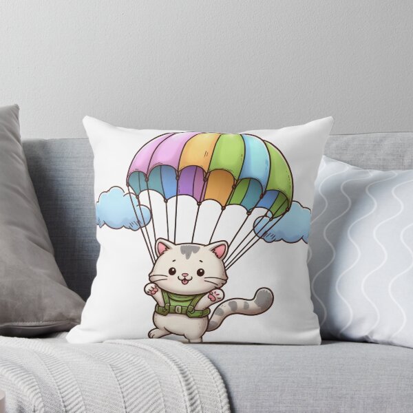 Item preview, Cat Parachute designed and sold by ka7al.