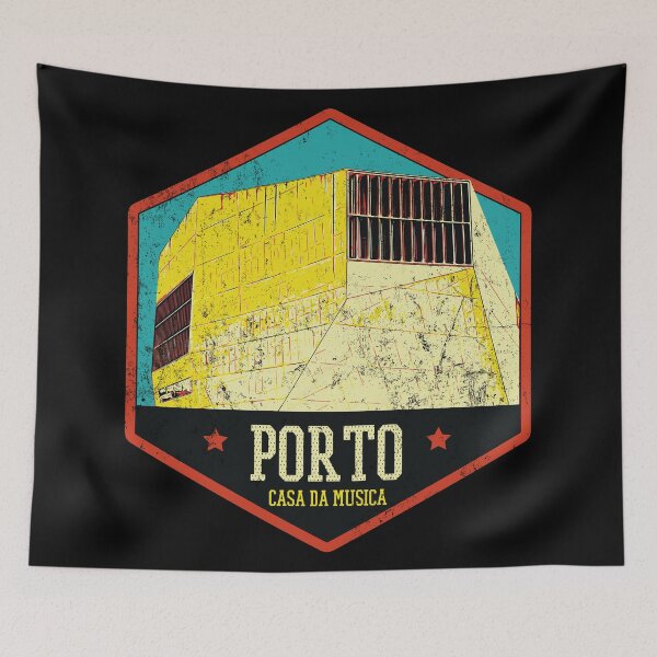 Item preview, Harmony in Design: Casa da Musica Illustration, Porto designed and sold by Lemomo-artworks.