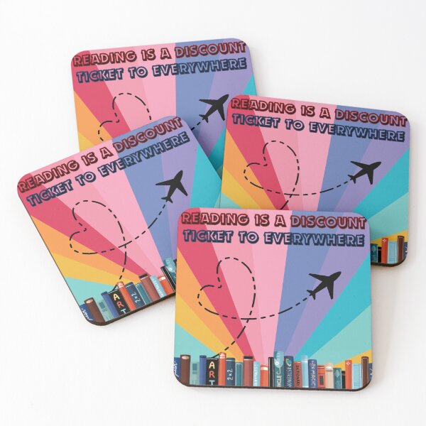 Item preview, Reading is a discount ticket to everywhere designed and sold by BlesstB.
