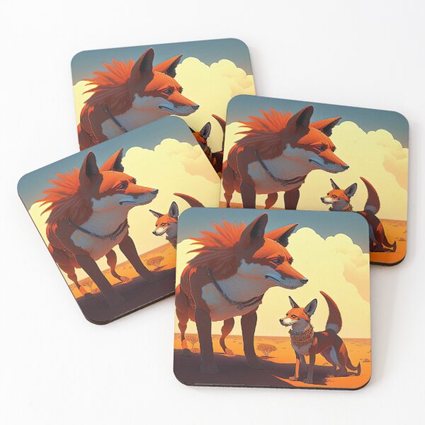 Item preview, Dingos in the Simpson Desert, Australia designed and sold by FFidalgo.