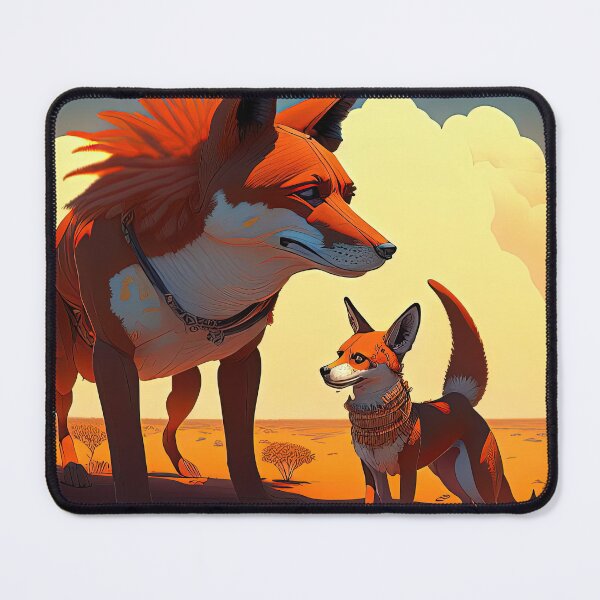 Item preview, Dingos in the Simpson Desert, Australia designed and sold by FFidalgo.