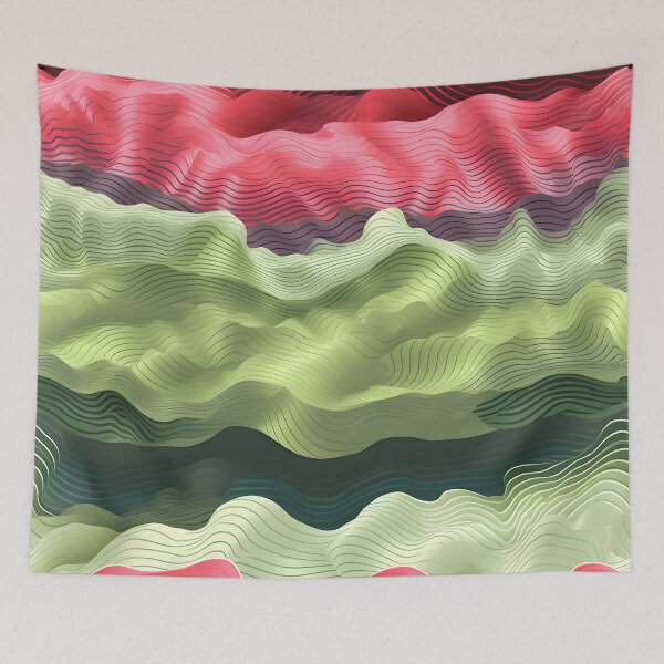 Item preview, Rippled Serenity Waves designed and sold by VectorPlace.