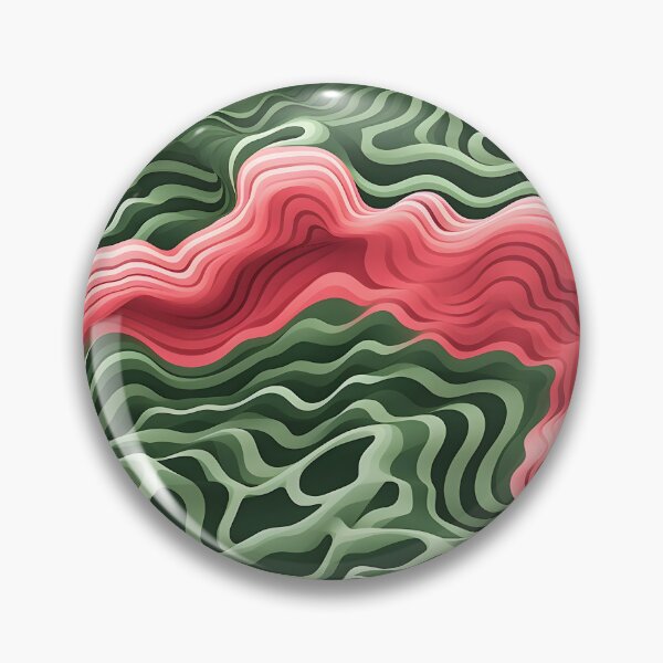 Item preview, Crimson Green Waves designed and sold by VectorPlace.