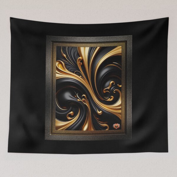 Item preview, The Captivating Graceful Movement Of Fluid Elegance Abstract Art AI Concept Art by Xzendor7 designed and sold by Xzendor7 Digital Art Creations.