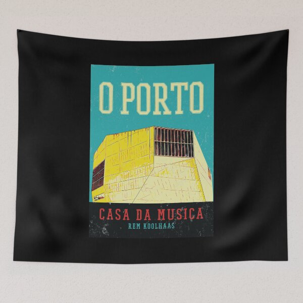 Item preview, Harmony in Design: Casa da Musica Illustration, Porto designed and sold by Lemomo-artworks.