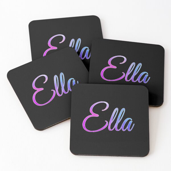 Item preview, EllA Personalized Name Birthday Tag Family Name Ella Girl Custom Name First Name Last Name  designed and sold by HalloweenGift.