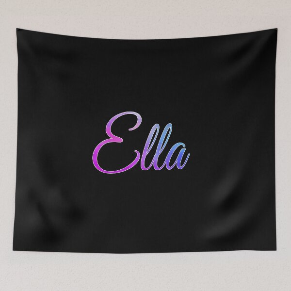 Item preview, EllA Personalized Name Birthday Tag Family Name Ella Girl Custom Name First Name Last Name  designed and sold by HalloweenGift.