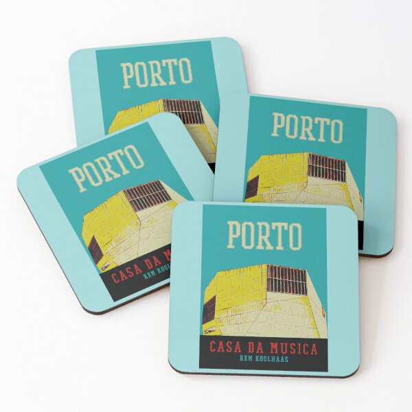 Item preview, Harmony in Design: Casa da Musica Illustration, Porto designed and sold by Lemomo-artworks.