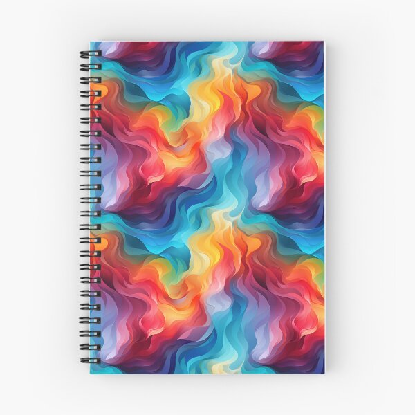 Item preview, Rainbow Waves pattern designed and sold by Sp3ctrumOfColor.