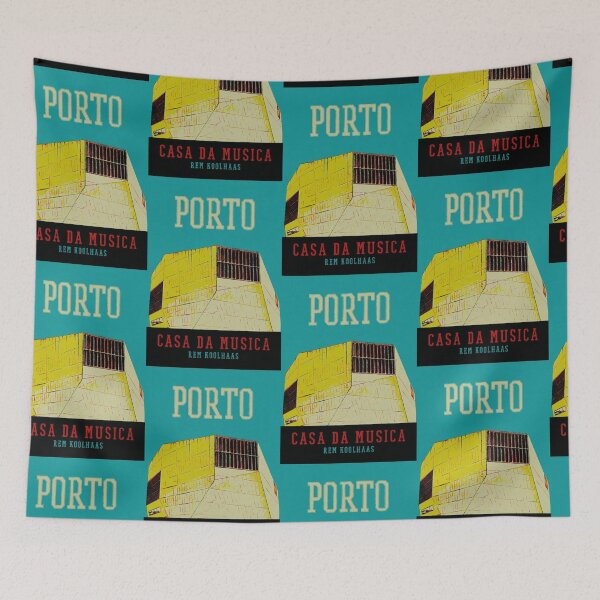 Item preview, Harmony in Design: Casa da Musica Illustration, Porto designed and sold by Lemomo-artworks.