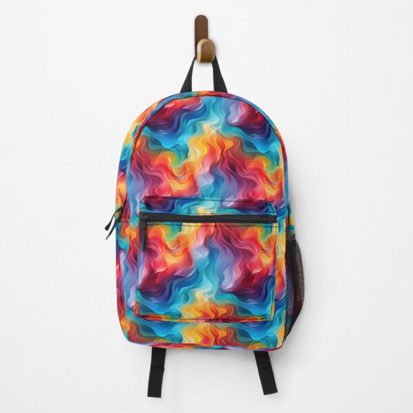 Item preview, Rainbow Waves pattern designed and sold by Sp3ctrumOfColor.