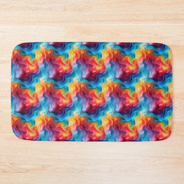 Item preview, Rainbow Waves pattern designed and sold by Sp3ctrumOfColor.
