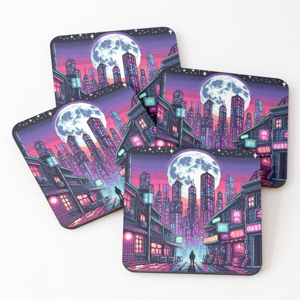 Item preview, Cyber Streets designed and sold by janarspixels.