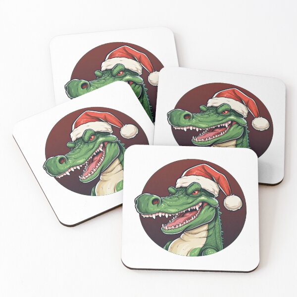 Item preview, Crocodile Christmas designed and sold by Soulskier.