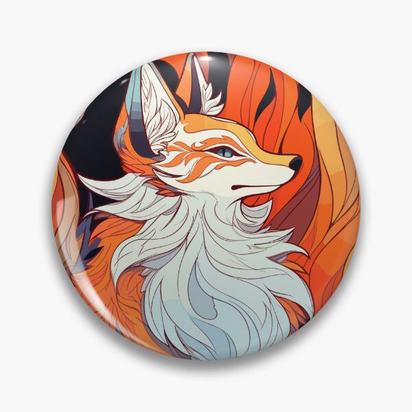 Item preview, Nine-tail fox deity designed and sold by etherElric.