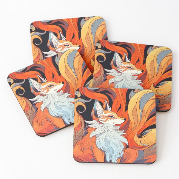 Item preview, Nine-tail fox deity designed and sold by etherElric.