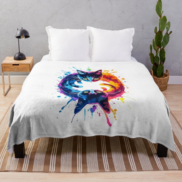 Item preview, cats playing designed and sold by lachataigne.