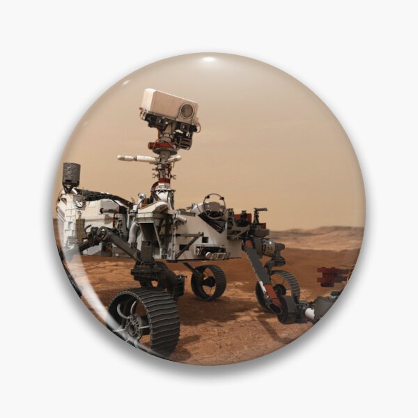 Item preview, STK204843S-The Perseverance rover using its drill to core a rock sample on Mars. designed and sold by StocktrekImages.