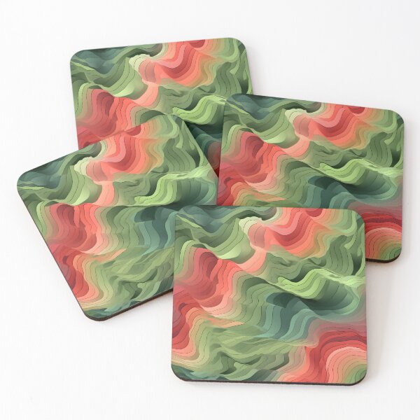 Item preview, Abstract Floral Waves designed and sold by VectorPlace.