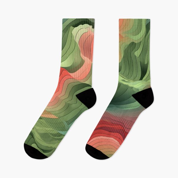 Item preview, Abstract Floral Waves designed and sold by VectorPlace.