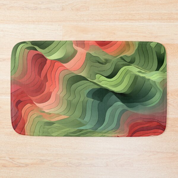 Item preview, Abstract Floral Waves designed and sold by VectorPlace.