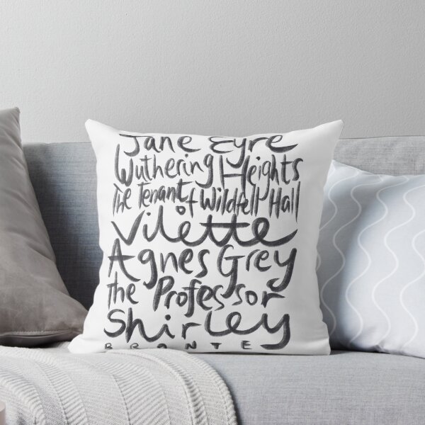 Item preview, Bronte Sisters Novels Calligraphy Typography designed and sold by louweasely.