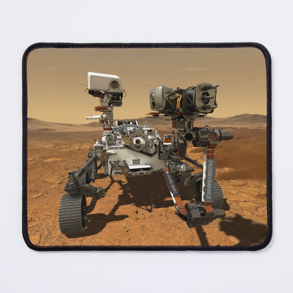 Item preview, STK204844S-The Perseverance rover operating on the surface of Mars. designed and sold by StocktrekImages.