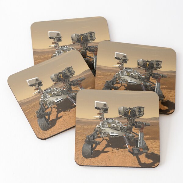 Item preview, STK204844S-The Perseverance rover operating on the surface of Mars. designed and sold by StocktrekImages.