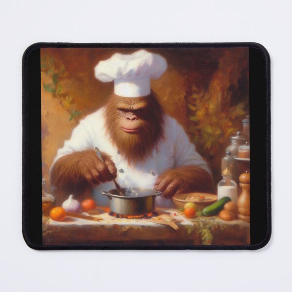 Item preview, Bigfoot the Chef designed and sold by CrankyOldDude.
