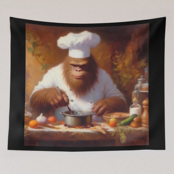 Item preview, Bigfoot the Chef designed and sold by CrankyOldDude.
