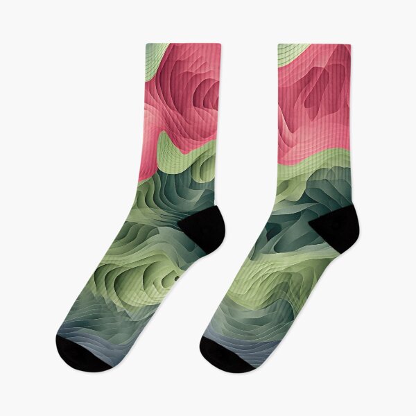 Item preview, Blossoming Wave Layers designed and sold by VectorPlace.
