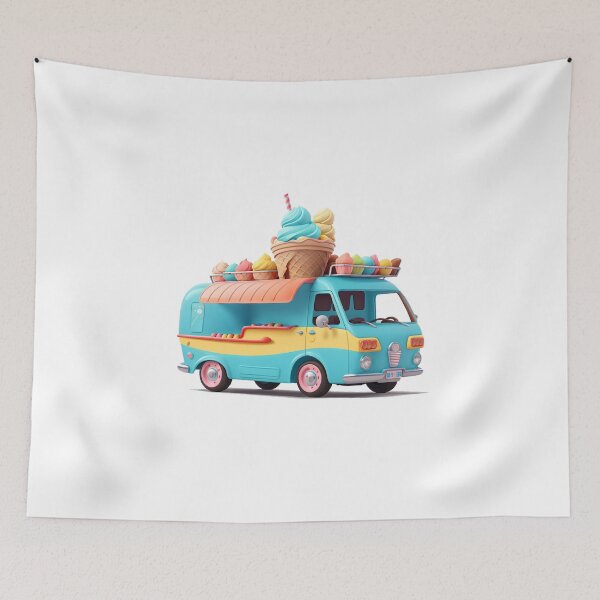Item preview, ICE CREAM VAN designed and sold by PGAart.