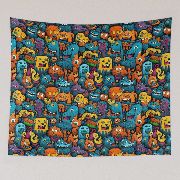 Item preview, Monster Celebration designed and sold by HisoTorDesign.