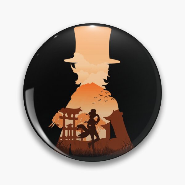 Item preview, Genshin Impact - Lyney *Negative Illusion* designed and sold by MyRetroArt.