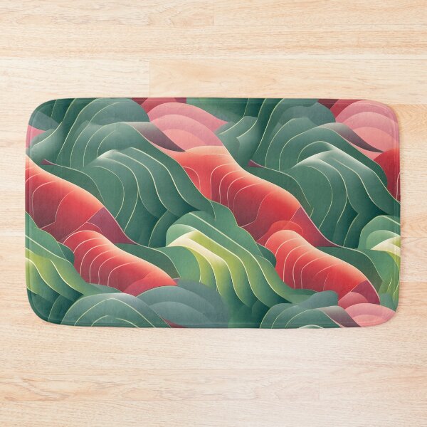 Item preview, Sculpted Flora Waves designed and sold by VectorPlace.