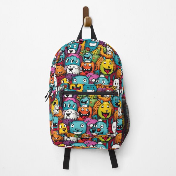 Item preview, Colorful Cartoon Dog Monsters designed and sold by HisoTorDesign.
