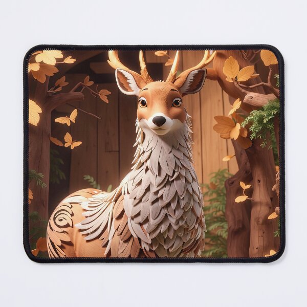Item preview, Illustrated deer in autumn designed and sold by paulrommer.