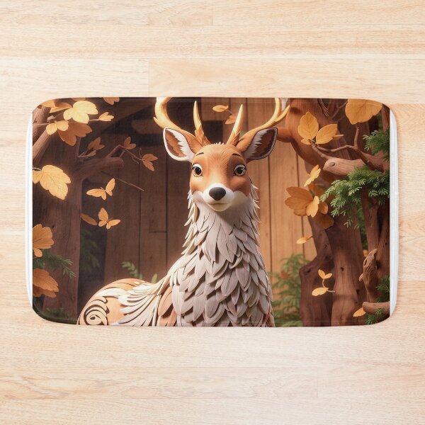 Item preview, Illustrated deer in autumn designed and sold by paulrommer.
