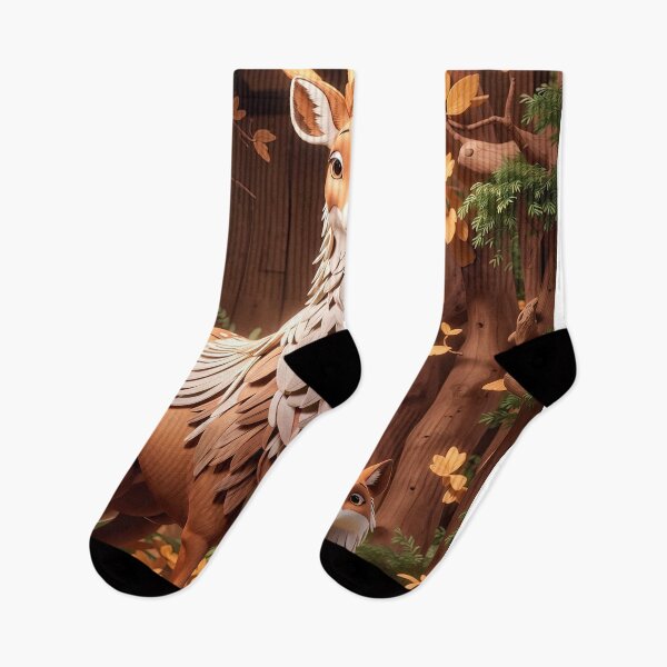 Item preview, Illustrated deer in autumn designed and sold by paulrommer.