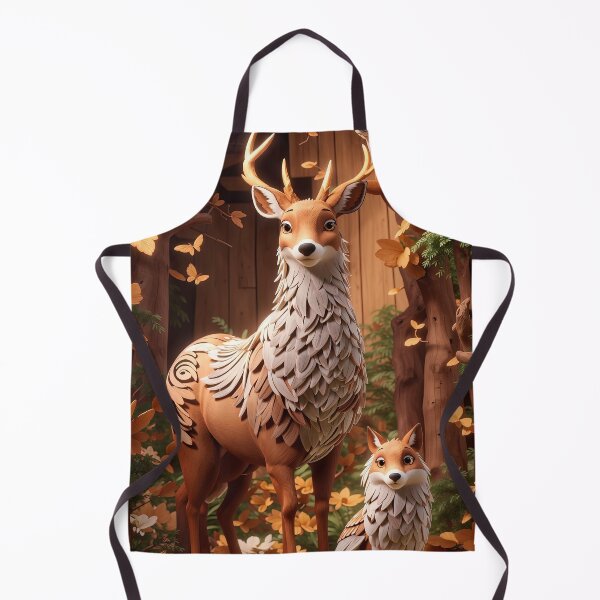 Item preview, Illustrated deer in autumn designed and sold by paulrommer.