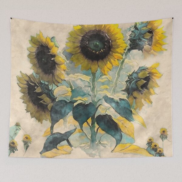 Item preview, Whispering Sunflowers designed and sold by ElliOzy.