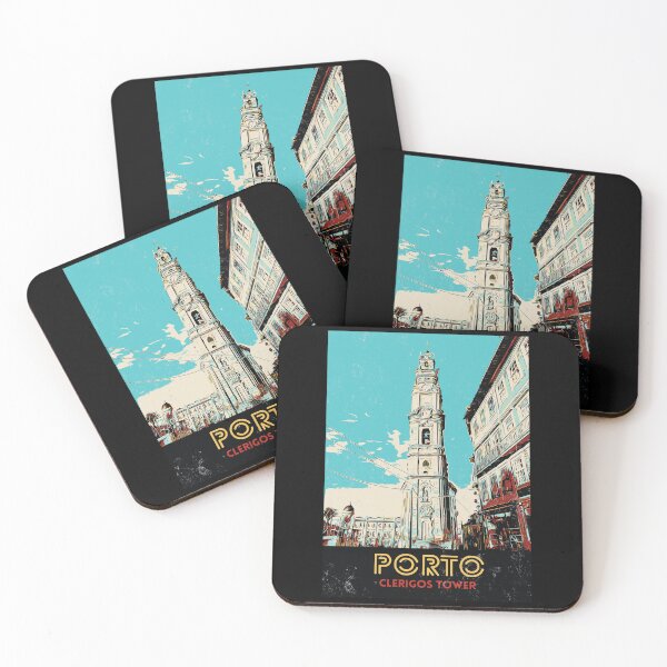 Item preview, Porto Skyline Elegance: Clérigos Tower Illustration designed and sold by Lemomo-artworks.