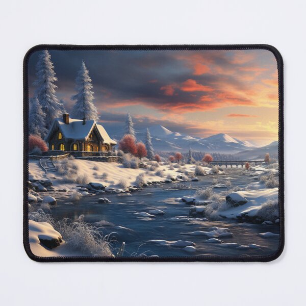 Item preview, winter christmas scene beautiful designed and sold by zoldi.