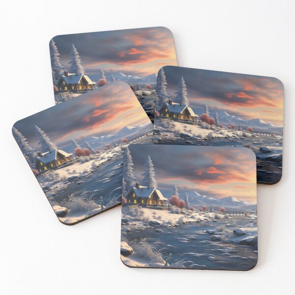Item preview, winter christmas scene beautiful designed and sold by zoldi.
