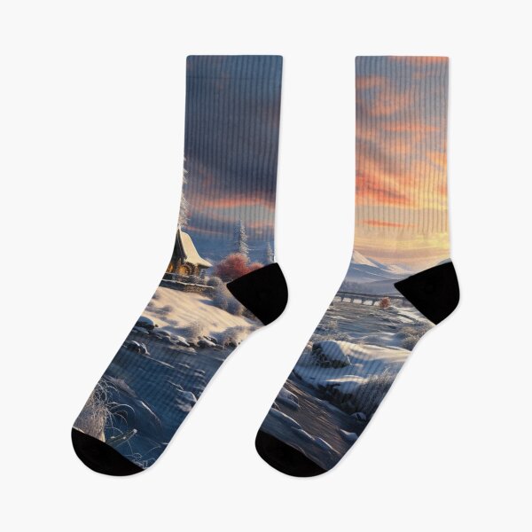 Item preview, winter christmas scene beautiful designed and sold by zoldi.