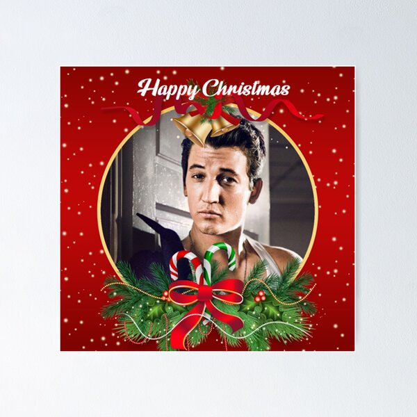 Item preview, miles teller, happy christmas designed and sold by warshipologiste.