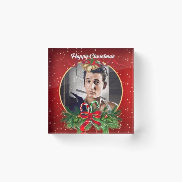 Item preview, miles teller, happy christmas designed and sold by warshipologiste.