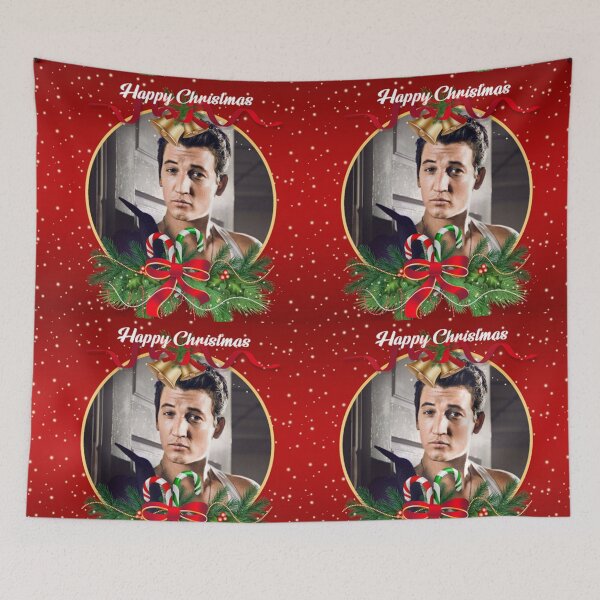 Item preview, miles teller, happy christmas designed and sold by warshipologiste.