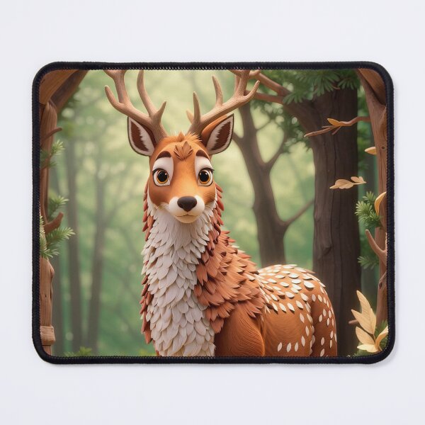 Item preview, Illustrated deer in autumn designed and sold by paulrommer.